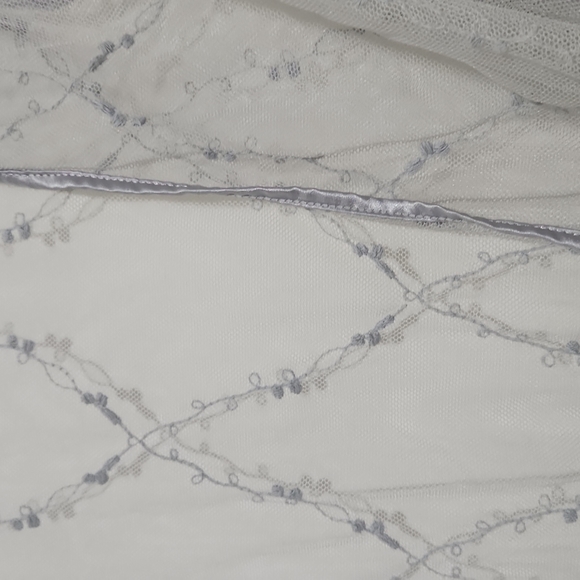 La Vie En Rose Sheer Kimono Robe XS/S - Picture 2 of 4